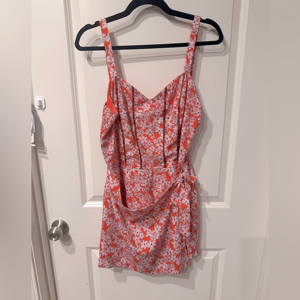 Floral Romper Skort - Size Large - NWT!